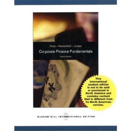 Resim Corporate Finance Fundamentals 8e