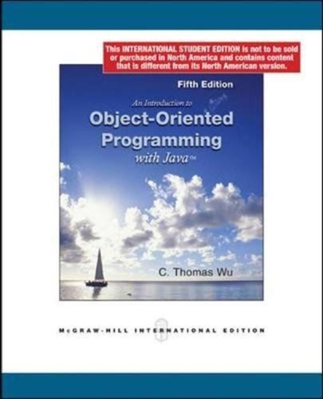 resm An Introduction to Object-Oriented Programming with Java 5e