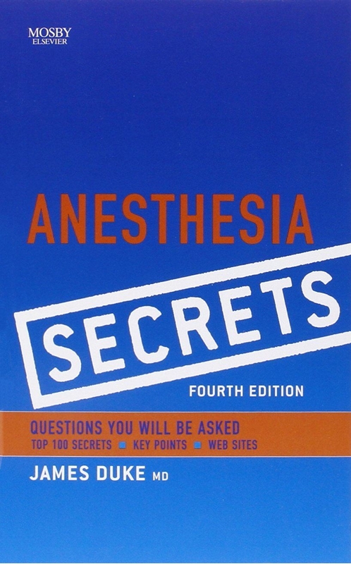 resm Anesthesia Secrets 4e