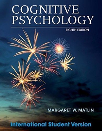 Resim Cognitive Psychology 8e
