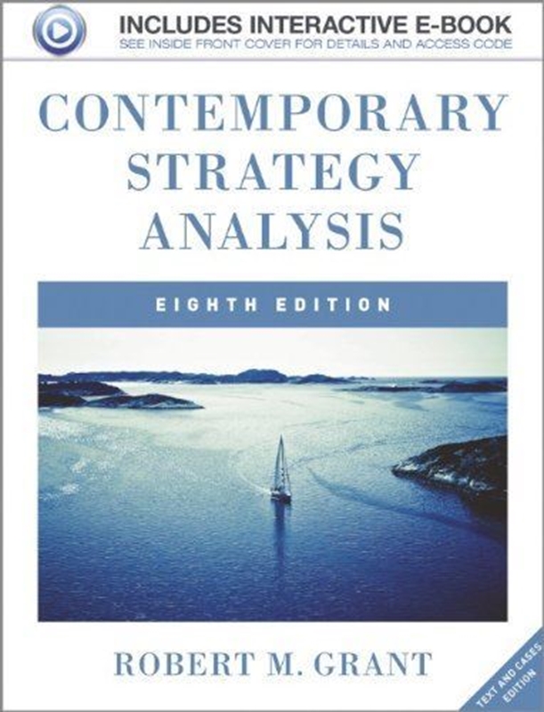 resm Contemporary Strategy Analysis 8e