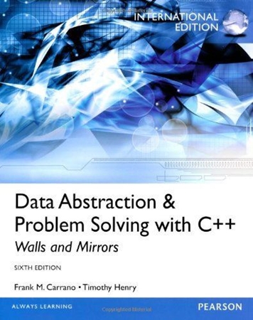Resim Data Abstraction and Problem Solving with C++ 6e