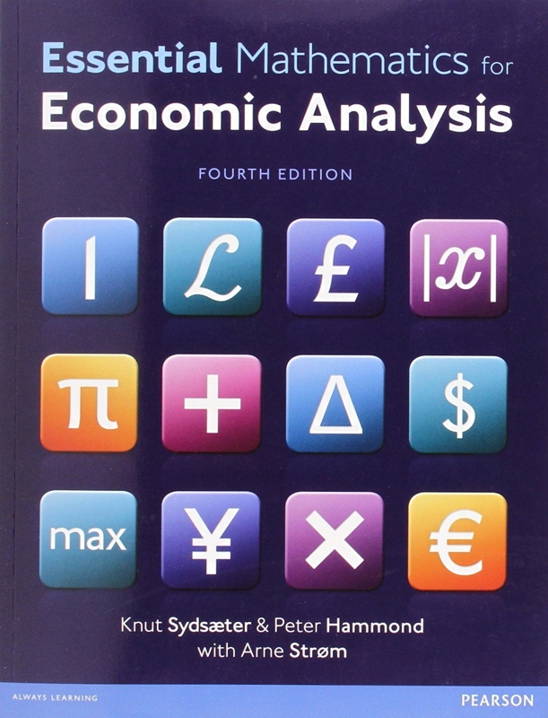 resm Essential Mathematics for Economic Analysis 4e