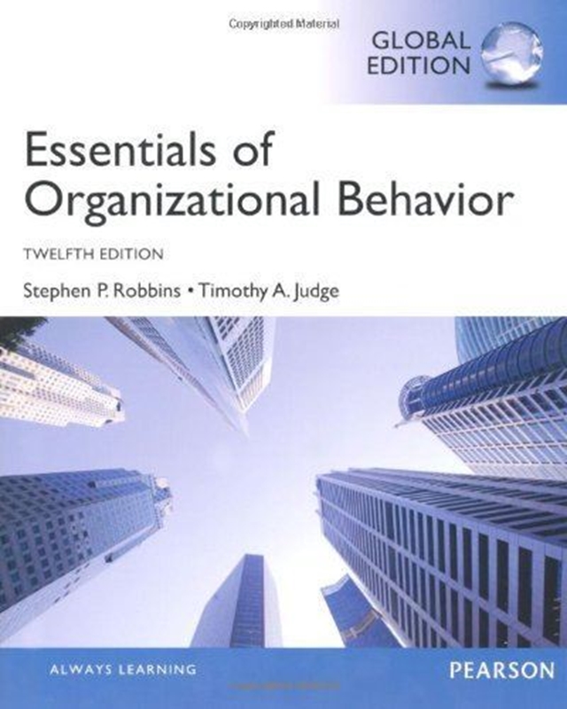 resm Essentials of Organizational Behavior 12e