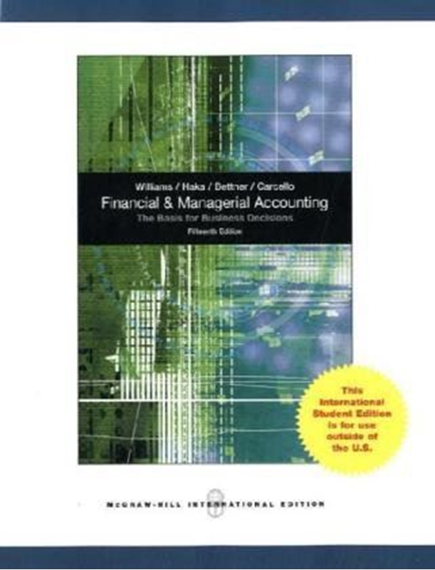 resm Financial and Managerial Accounting 15e
