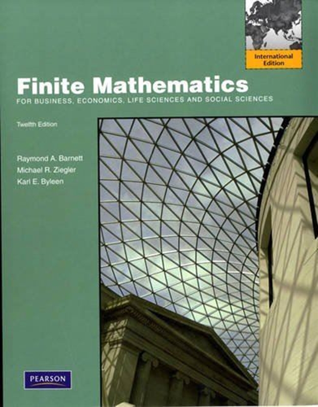 resm Finite Mathematics for Business, Economics, Life Sciences and Social Sciences 12e