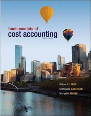 Resim Fundamentals of Cost Accounting 4e