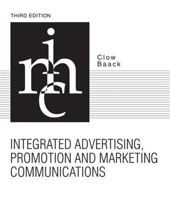 Resim Integrated Advertising, Promotion and Marketing Communications 3e