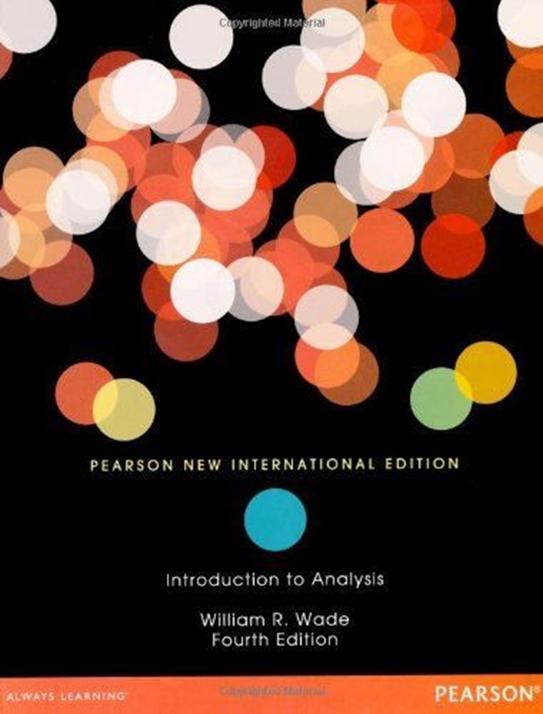 resm Introduction to Analysis 4e