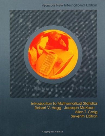 Resim Introduction to Mathematical Statistics 7e