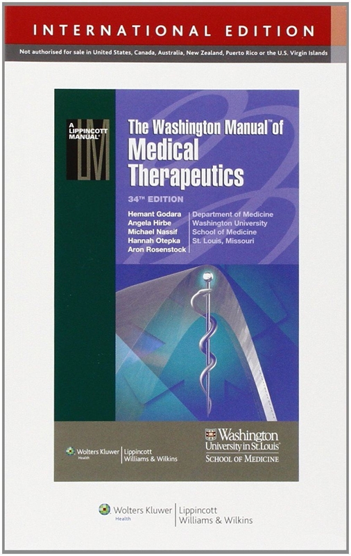 resm The Washington Manual Of Medical Therapeutics 34e