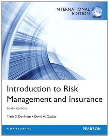 Resim Introduction to Risk Management and Insurance 10e