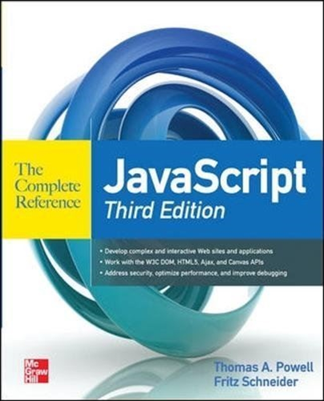 resm JavaScript The Complete Reference 3e