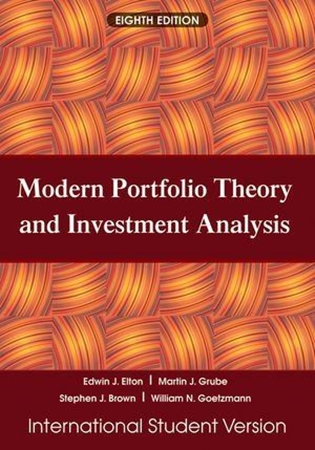 Resim Modern Portfolio Theory and Investment Analysis 8e
