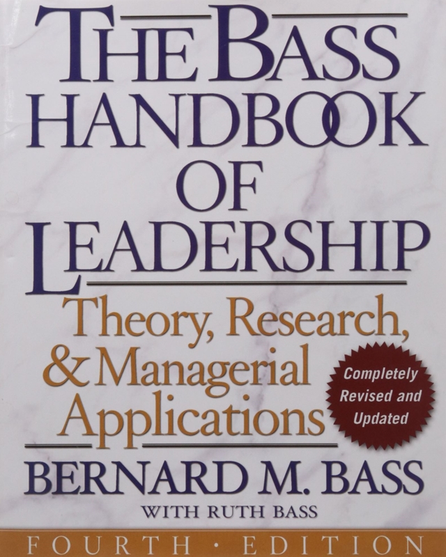 resm The Bass Handbook of Leadership 4e