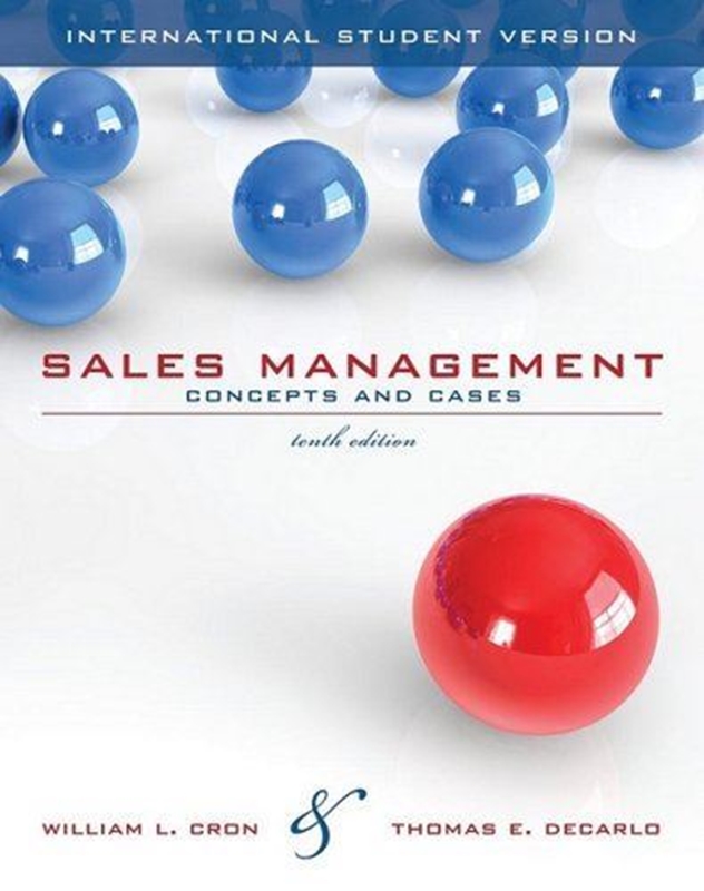 resm Sales Management: Concepts and Cases 10e
