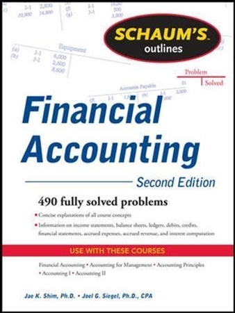 Resim Schaum's Outline of Financial Accounting 2e