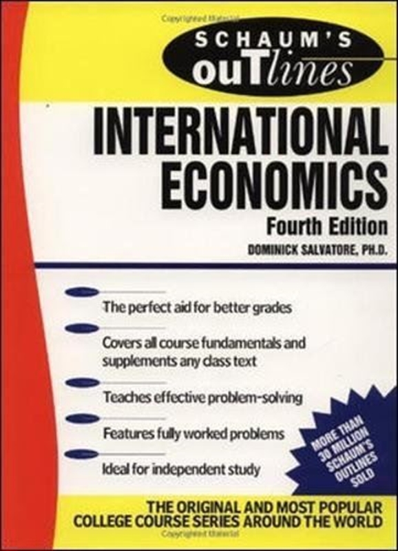 resm Schaum's Outline of International Economics