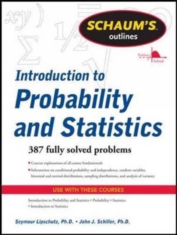 resm Schaum's Outline of Introduction to Probability and Statistics