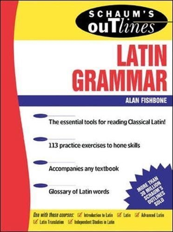 resm Schaum's Outline of Latin Grammar