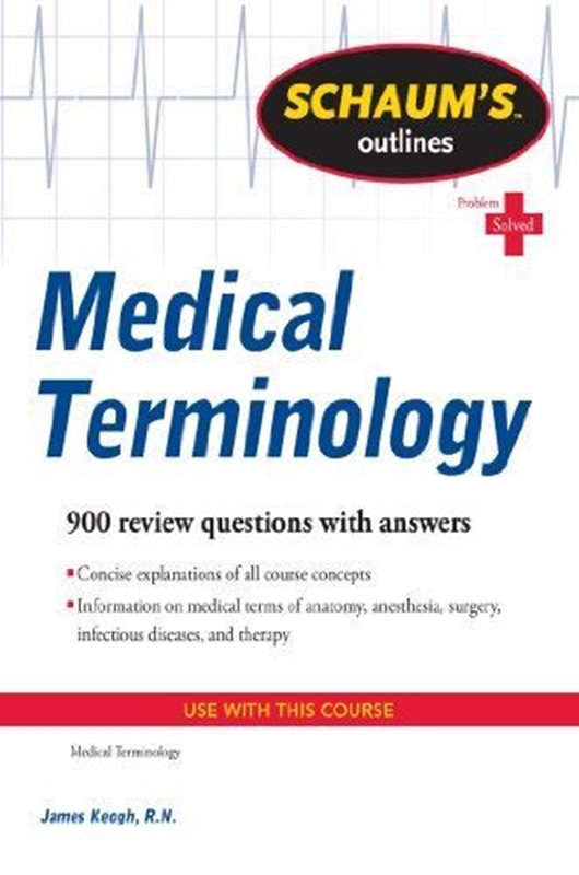 resm Schaum's Outline of Medical Terminology