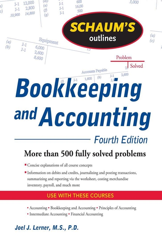 resm Schaum's Outline of Bookkeeping and Accounting 4e