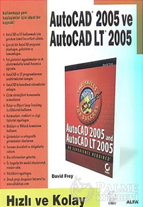 resm AutoCAD 2005 ve AutoCAD LT 2005 Hızlı ve Kolay