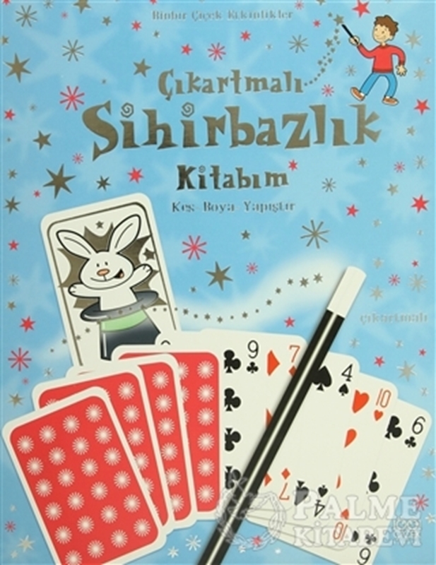 resm Çıkartmalı Sihirbazlık Kitabım