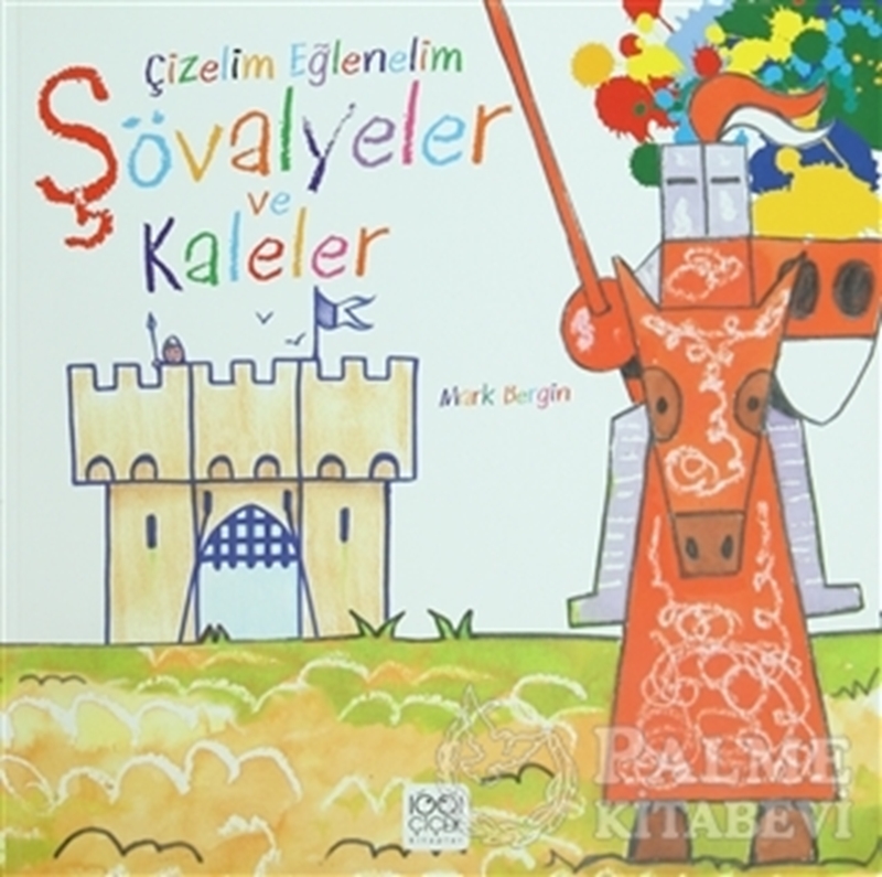 resm Çizelim Eğlenelim - Şövalyeler ve Kaleler