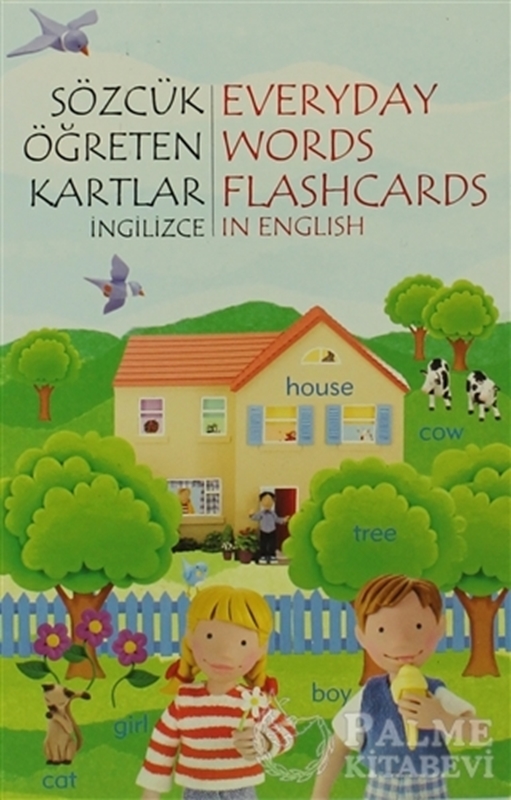 resm Sözcük Öğreten Kartlar - İngilizce