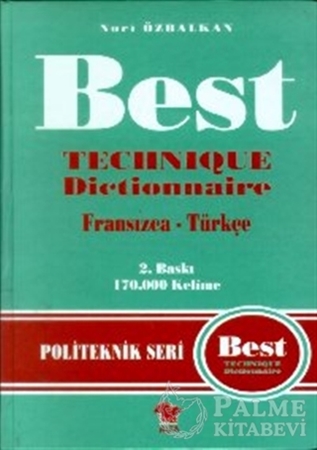 Resim Best Technique Dictionnaire Fransızca - Türkçe 170.000 Kelime