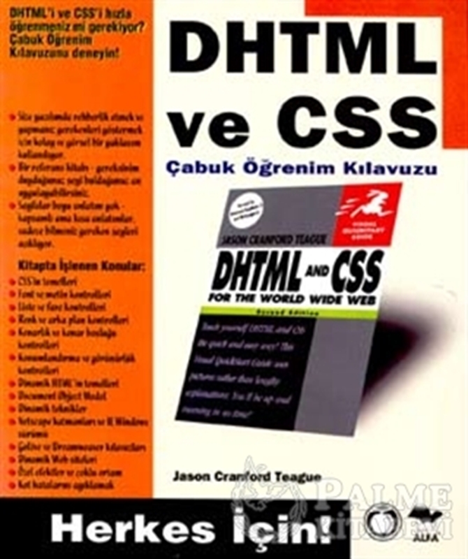 resm DHTML ve CSS Çabuk Öğrenim Kılavuzu