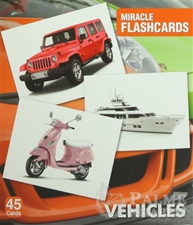 Resim Miracle Flashcards - Vehicles