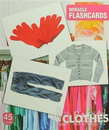 Resim Miracle Flashcards Clothes