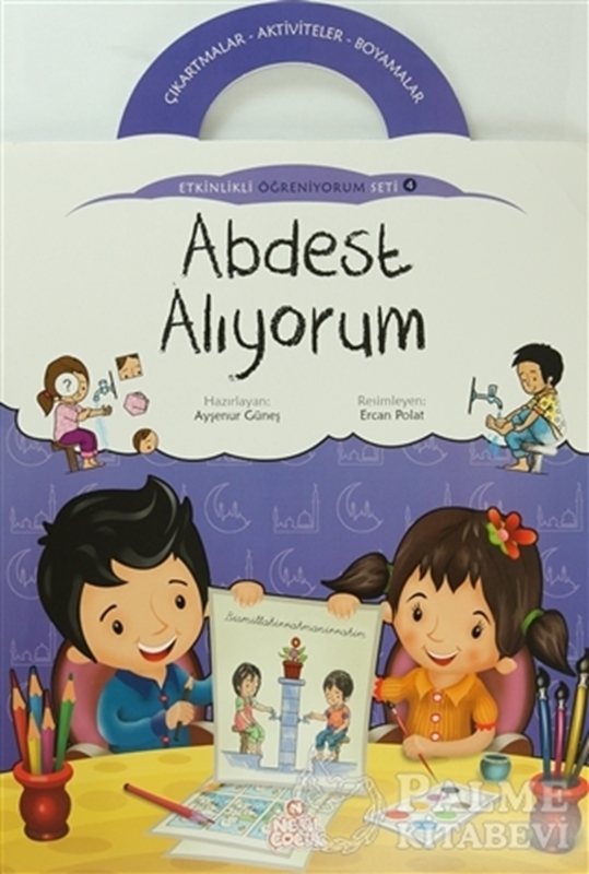 resm Abdest Alıyorum - Etkinlikli Öğreniyorum 4. Kitap
