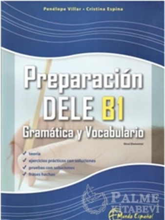 Resim Preparacion DELE B1 - Gramatica y Vocabulario (İspanyolca Yeterlilik - Gramer ve Kelime Bilgisi)