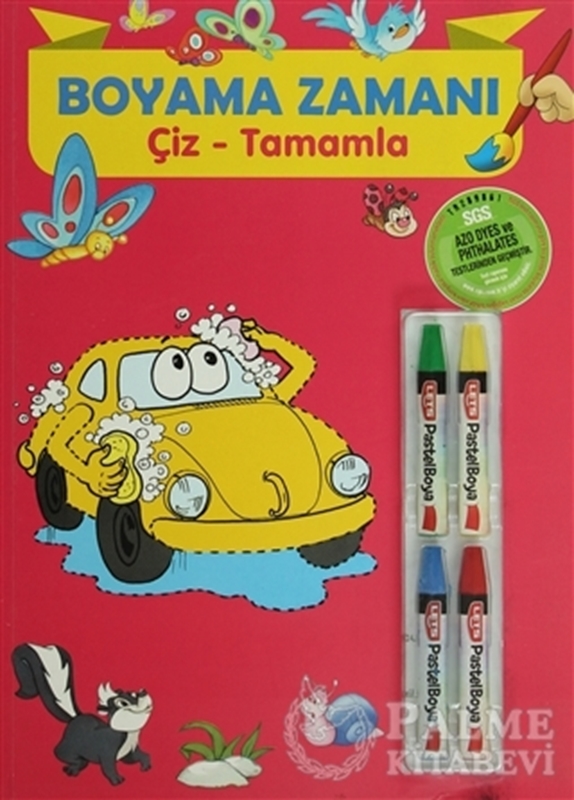resm Boyama Zamanı: Çiz - Tamamla