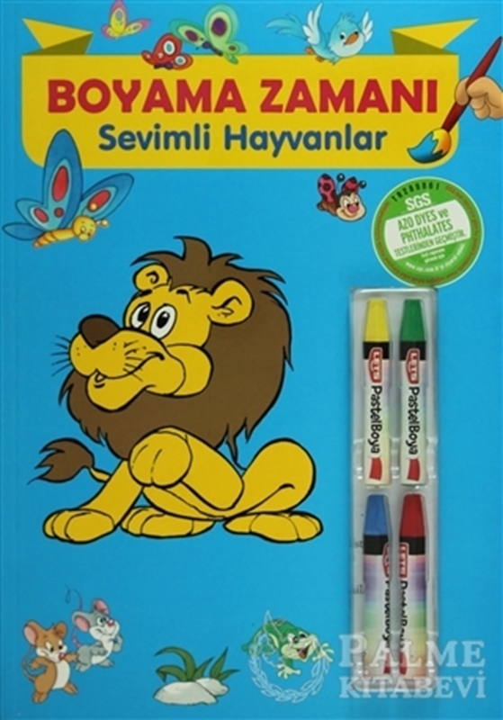 resm Boyama Zamanı: Sevimli Hayvanlar