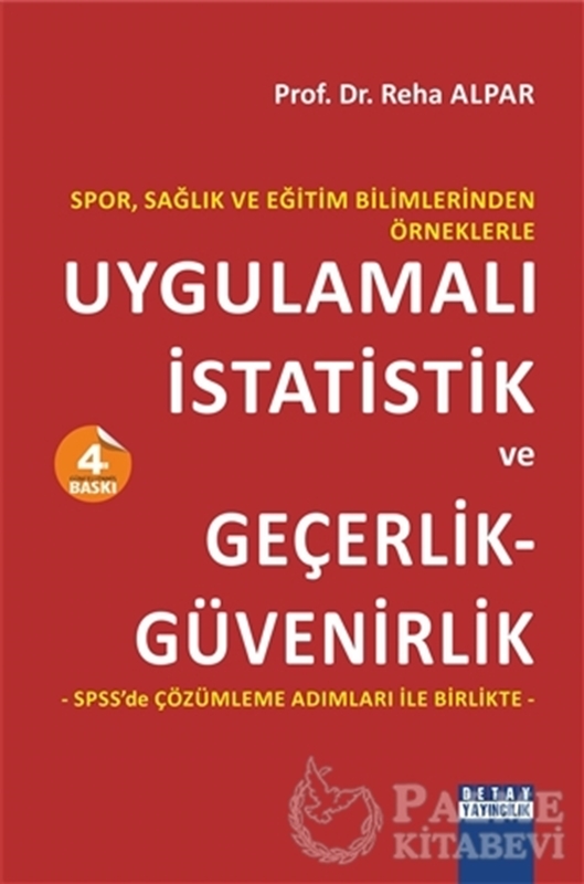 resm Uygulamalı İstatistik ve Geçerlik - Güvenirlik