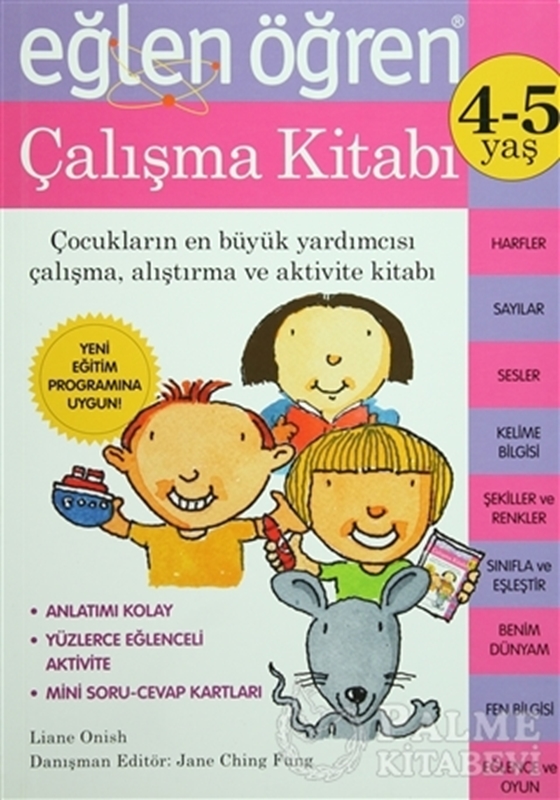 resm Eğlen Öğren Çalışma Kitabı 4-5 yaş