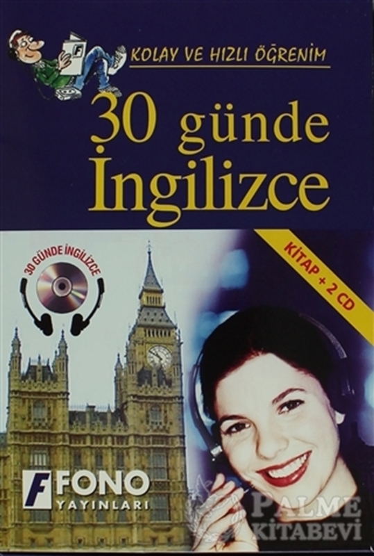 resm 30 Günde İngilizce (kitap + 2 CD)