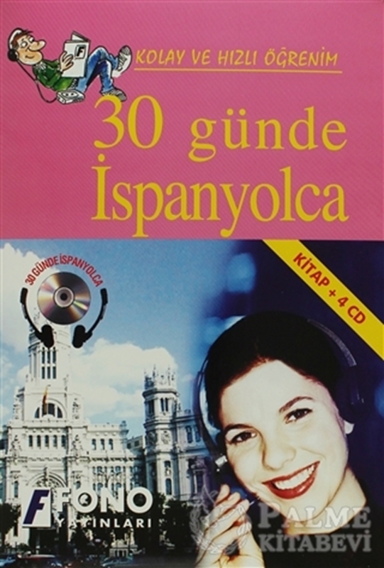 resm 30 Günde İspanyolca (kitap + 4 CD)