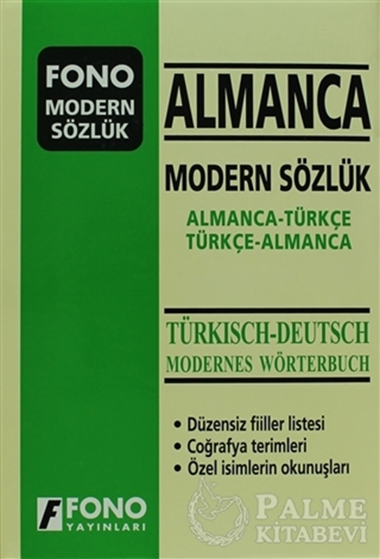 resm Almanca Modern Sözlük (Almanca / Türkçe  - Türkçe / Almanca)