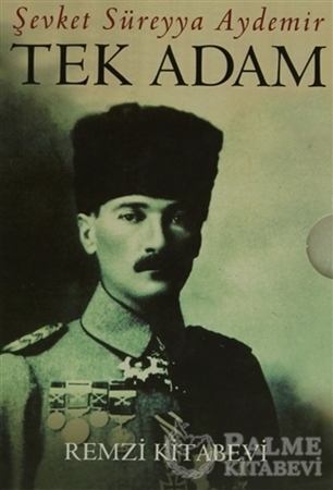 Resim Tek Adam Mustafa Kemal (3 Cilt Takım - Kutulu)