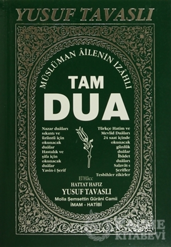 resm Müslüman Ailenin İzahlı Tam Dua Kitabı (B04)
