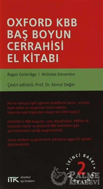 resm Oxford KBB Baş Boyun Cerrahisi El Kitabı