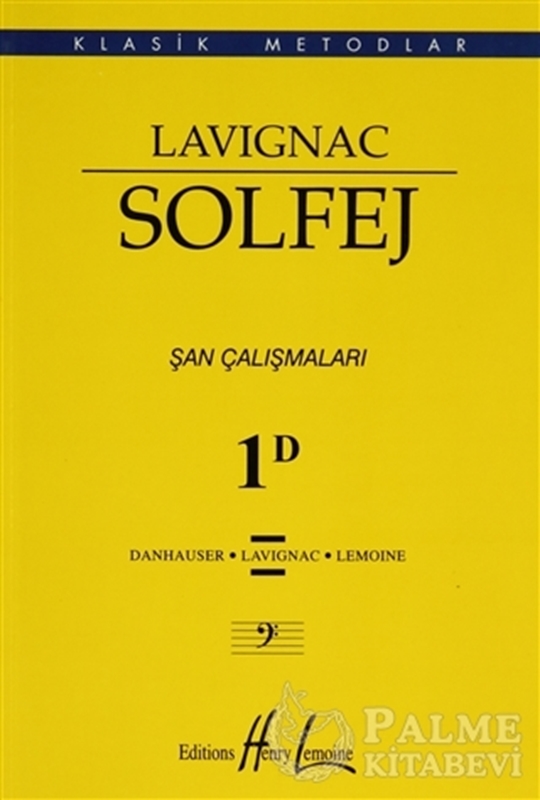 resm Lavignac Solfej 1D (Küçük Boy)