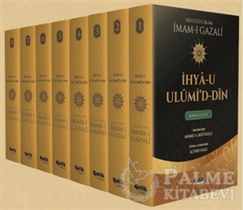 resm İhya-u Ulumi'd-Din - 8 Cilt Takım (Küçük Boy)