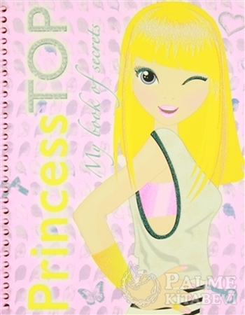 Resim Princess Top My Book Of Secrets (Pembe)