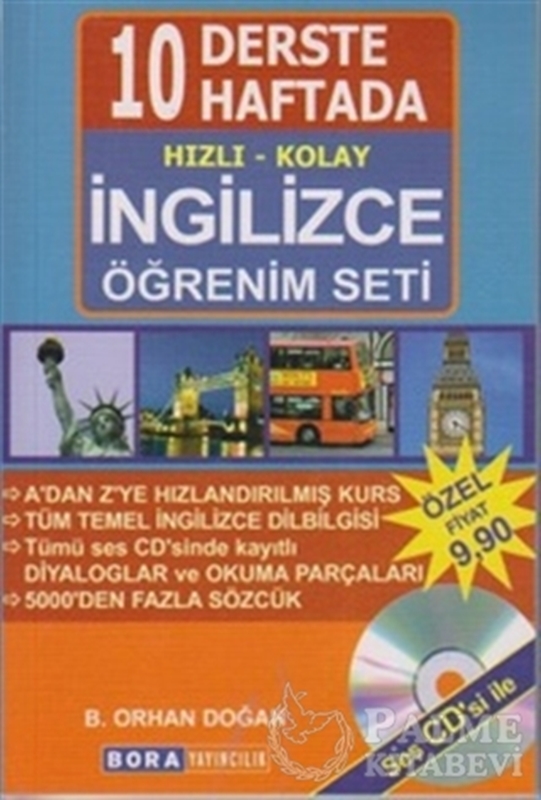 resm 10 Derste 10 Haftada Hızlı - Kolay İngilizce Öğrenim Seti